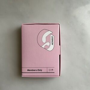 Glossier G keychain